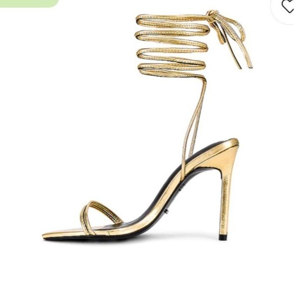Tony Bianco Shoes Tony Bianco Millie Sandal In Gold Foil Poshmark